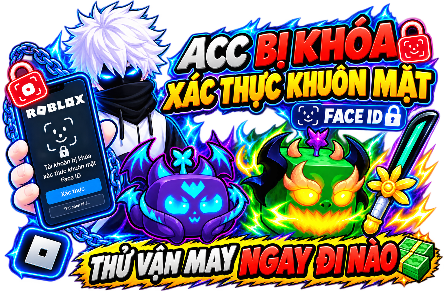 ACC RANDOM SIÊU VIP BỊ DÍNH FACE ID ( TOÀN LÀ NHỮNG SIÊU PHẨM LEVEL CAO VÀ TRÁI XỊN)