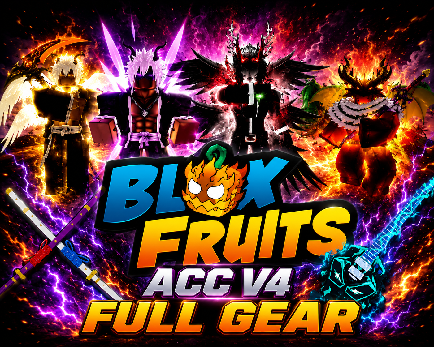 ACC V4 FULL GEAR KÈM 100% CDK-SG