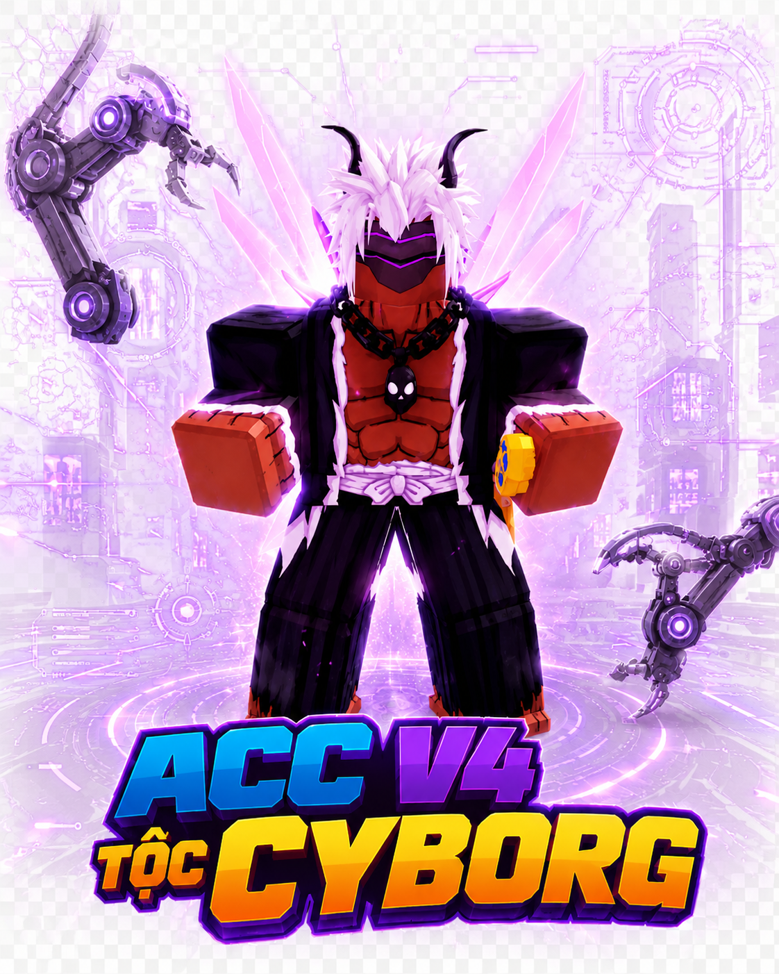 ACC V4 FULL GEAR RACE CYBORG KÈM 100% CDK-SG